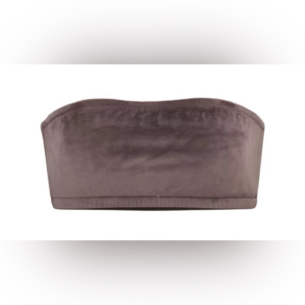 NWT - SKIMS - Amethyst Velour Bandeau - Size Large